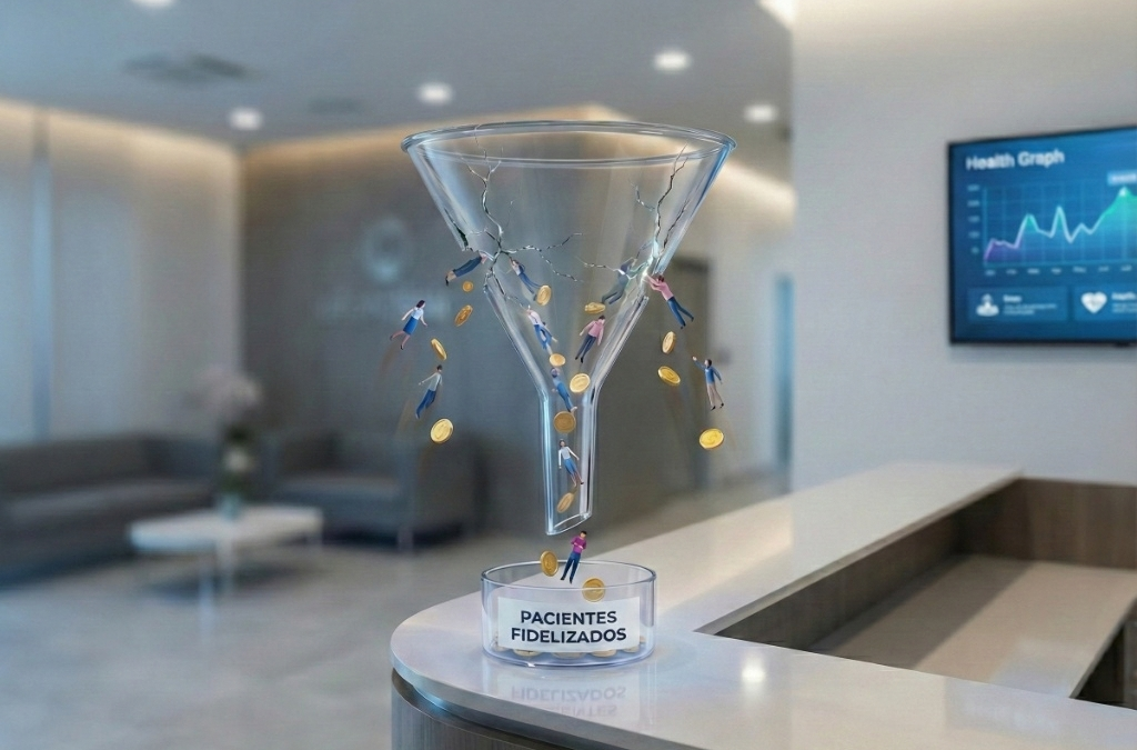 Tu embudo de retención está roto: Cómo automatizar el seguimiento post-consulta con un CRM con IA