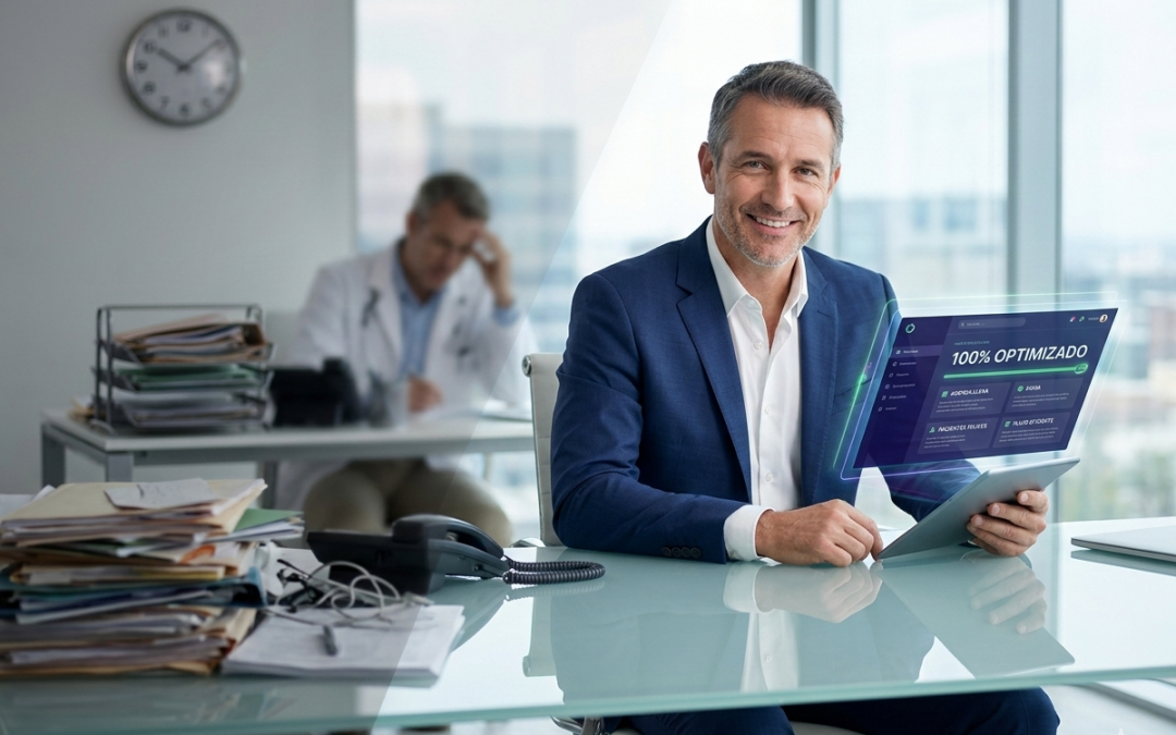 CRM con IA Nativa para Clínicas: Elimina el Caos Operativo y Escala tu Negocio
