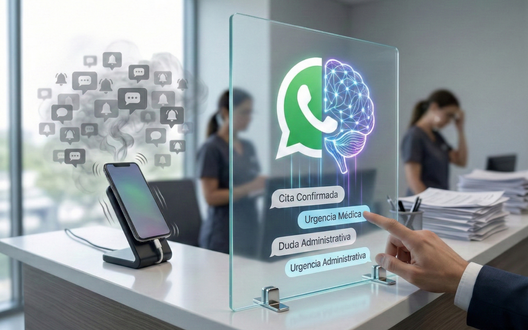 WhatsApp para clínicas con IA : Automatiza tu Triaje y Recepción